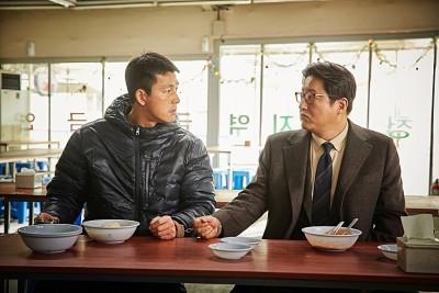 먹방 도전 정우성이 비운 국수는 몇 그릇? <강철비> 비하인드 14