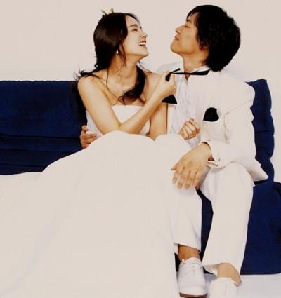막 찍어도 화보인 배우들이 각 잡고 결혼 사진을 찍으면?