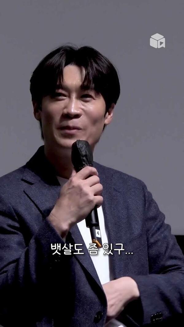 진선규 촬영 위해 일부러 '뱃살' 만들었다?! 믿어주세요! | BIFF 2022