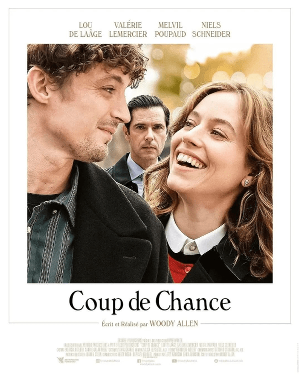 우디 앨런 신작〈Coup de Chance〉4월 5일 美 개봉 예정
