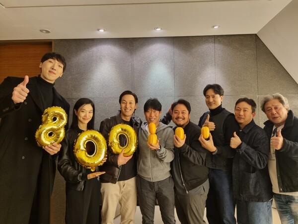 〈파묘〉 800만 관객 돌파 인증샷