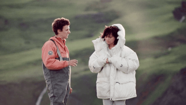 <Michel Gondry: Do It Yourself> Director Michel Gondry (left) and Björk