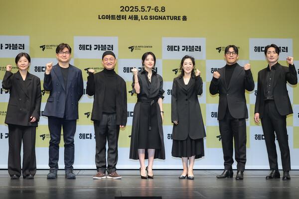 LG아트센터 연극 〈헤다 가블러〉 제작발표회(서울=연합뉴스) 류효림 기자