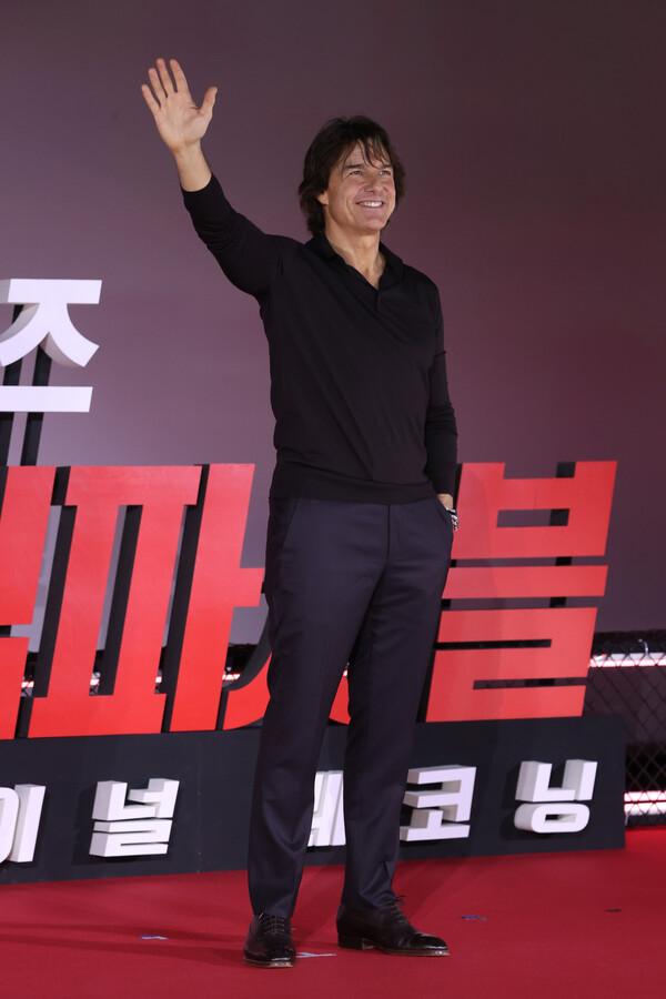 톰 크루즈 (서울=연합뉴스) 강민지 기자