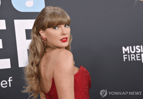 테일러 스위프트 [UPI 연합뉴스 자료사진]