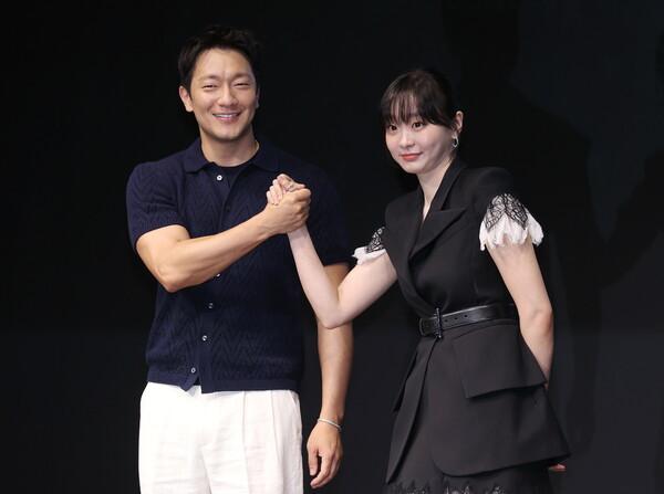 손석구-김다미 (서울=연합뉴스) 이재희 기자