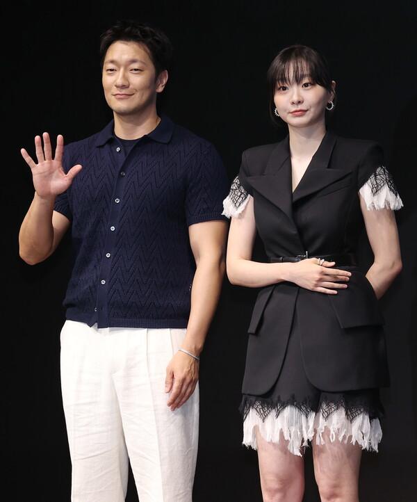 손석구-김다미 (서울=연합뉴스) 이재희 기자