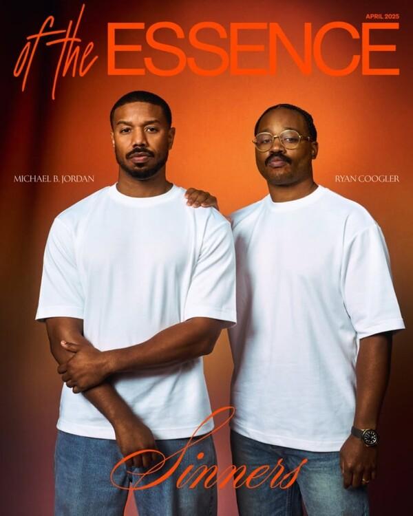 Director Ryan Coogler (right) and Michael B. Jordan (Photo Source - 'Essence Magazine' Official Channel)