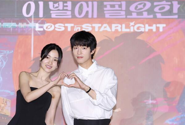 〈이 별에 필요한〉 성우 출연한 김태리-홍경 (서울=연합뉴스) 이재희 기자